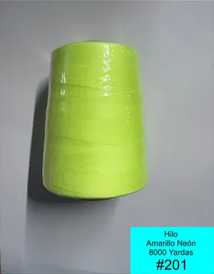 Hilo Amarillo Neon 8000 Yardas — Hilos