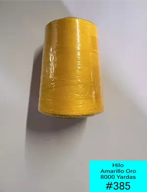 Hilo Amarillo Oro 8000 Yardas — Hilos