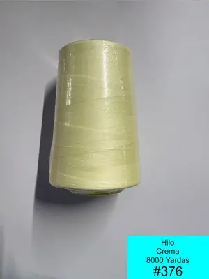 Hilo Crema 8000 Yardas — Hilos