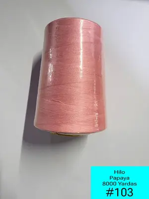 Hilo Papaya 8000 Yardas — Hilos
