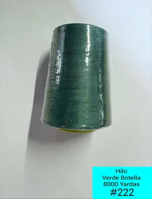 Hilo Verde Botella 8000 Yardas — Hilos