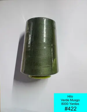 Hilo Verde Musgo 8000 Yardas — Hilos