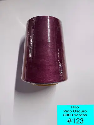 Hilo Vino Oscuro 8000 Yardas — Hilos