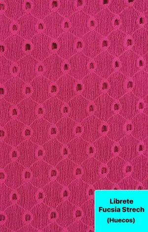 Librete Strech Fucsia (huecos) — Librete Stretch