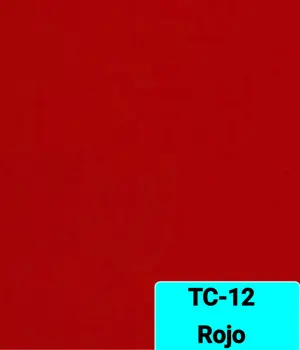 Rojo (TC-12) — Tactel Liso