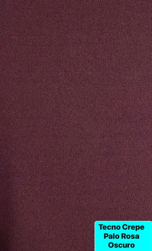 Tecno Crepe Palo Rosa Oscuro — Tecno Crepe